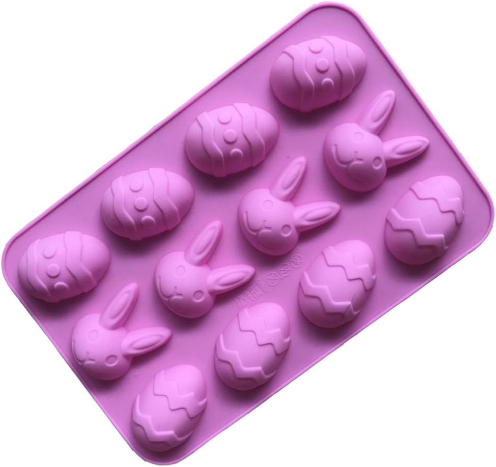 Napravi Rs Oeuf De Paques Lapin Oreilles Silicone Cake Moule Fondant Gateau Decoration Cuisson Glace Plateau Chocolat Moule Pour Enfants Kids Moules A Bonbons Et Chocolat Ustensiles A Patisserie