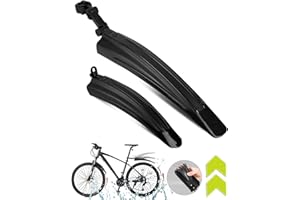 VELOGO Bike Fenders 2 PartsBike Accessories-Universal Front and Rear Tire MudGuards Easy to Install for 24-26 inch/700CC Bike