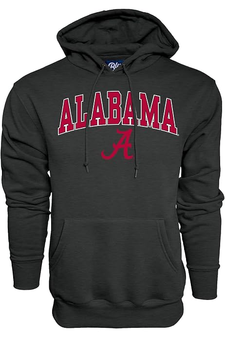 Amazon.com : Blue 84 Men's Alabama Crimson Tide Hoodie Gray Arching Over,  Gray, Small : Sports u0026 Outdoors