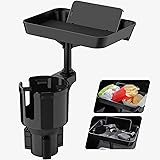 TYKOR Car Cup Holder Tray, Cup Holder Expander