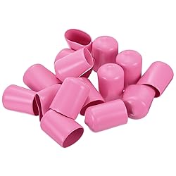 uxcell 20pcs Rubber End Caps 18mm ID Vinyl PVC