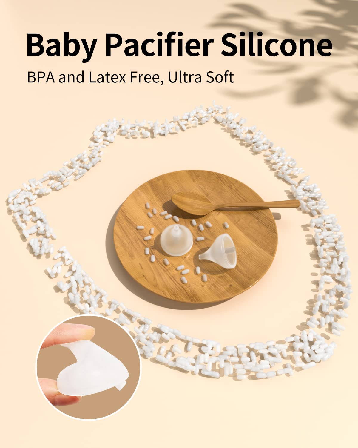 Nasal Aspirator for Baby, MOMYMUST Electric Baby Nose Cleaner with Self-Cleaning Function, Baby Nasal Aspirator with 3 Levels of Suction, Music and Light, 2 Nose-Tips, 60 Days Use Time