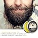 Beard Balm 2oz, TASEYAR Strong Hold Natural Moustache Balm Leave in Wax Conditioner Beard Shaping Tool for Men-Styles, Softens, Strengthens, Thickens,Tames Facial Hair and Beard Growth,Gift for Him