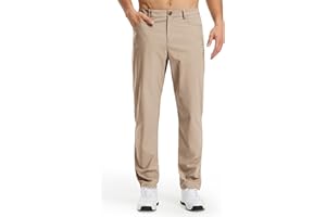 Libin Men's Golf Pants Casual Stretch Work Pants 29"/30"/32" Lightweight Comfy Trousers with Pockets