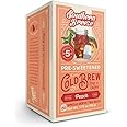 Southern Breeze Cold Brew Sweet Tea Peach Iced Tea with Black Tea and Zero Carbs Zero Sugar, 20 Individually Wrapped Tea Bags Southern Sweet Tea Iced Tea Beverage