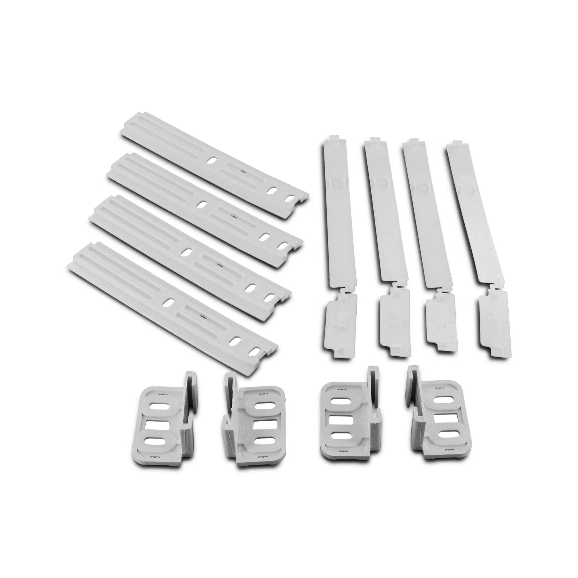 DEKAROX Whirlpool Bauknecht 481231019131 Door Mounting Kit for Tow Door to Fridge Freezer
