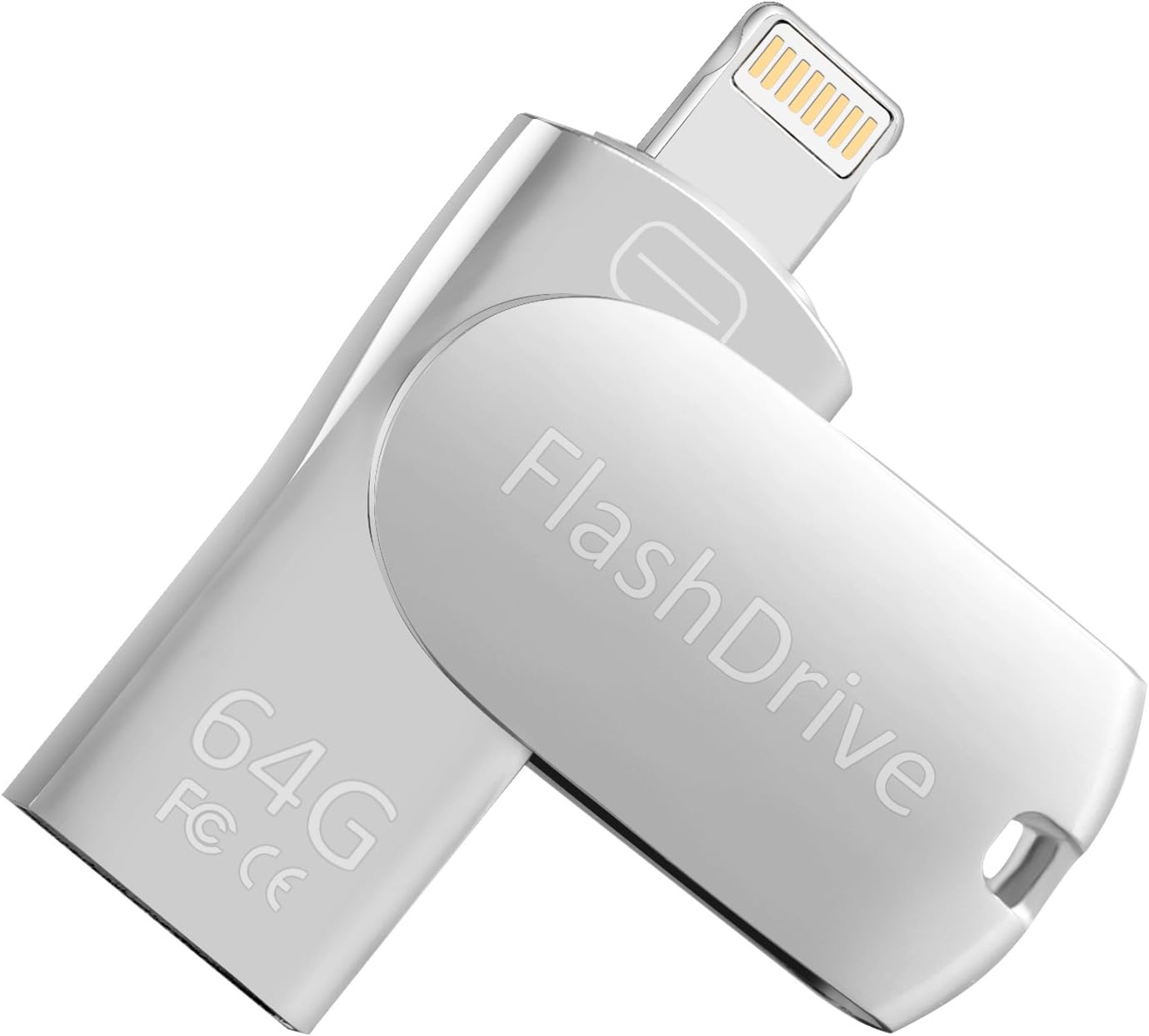 iPhone Flash Drive 64GB USB Pen Thumb Drive, AFILADO iOS Lightning Memory Stick External Storage Expansion for Apple iPhone/iPad/iPod/Android & Computers (64G)