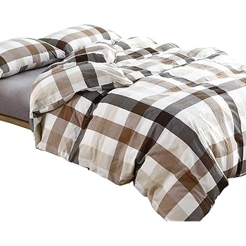 Amazon.com: MKXI Cotton Queen Size Bed Duvet Cover
