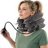 Cervical Neck Traction Device, Neck Stretcher and Cervical Traction Device | Neck Decompression Devices, Cervical Neck Stretcher, Neck Traction Pillow, Neck Extender, Neck Support, Pinched Nerve Relief