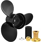 Boat Propeller for Mercruiser Alpha One,14 1/2x19,14&times;19,14&times;17 etc Mult-Size | Aluminum Boat Propeller for Mercruiser Alpha One/Bravo One &amp; Mercury Outboard Engines 135-300HP w/Hub Kit,15 Spline Tooth,RH