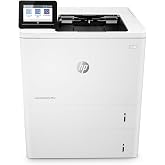 HP LaserJet Enterprise M612x Monochrome Printer with Built-in Ethernet, 2-Sided Printing &amp; Extra Paper Tray (7PS87A), White