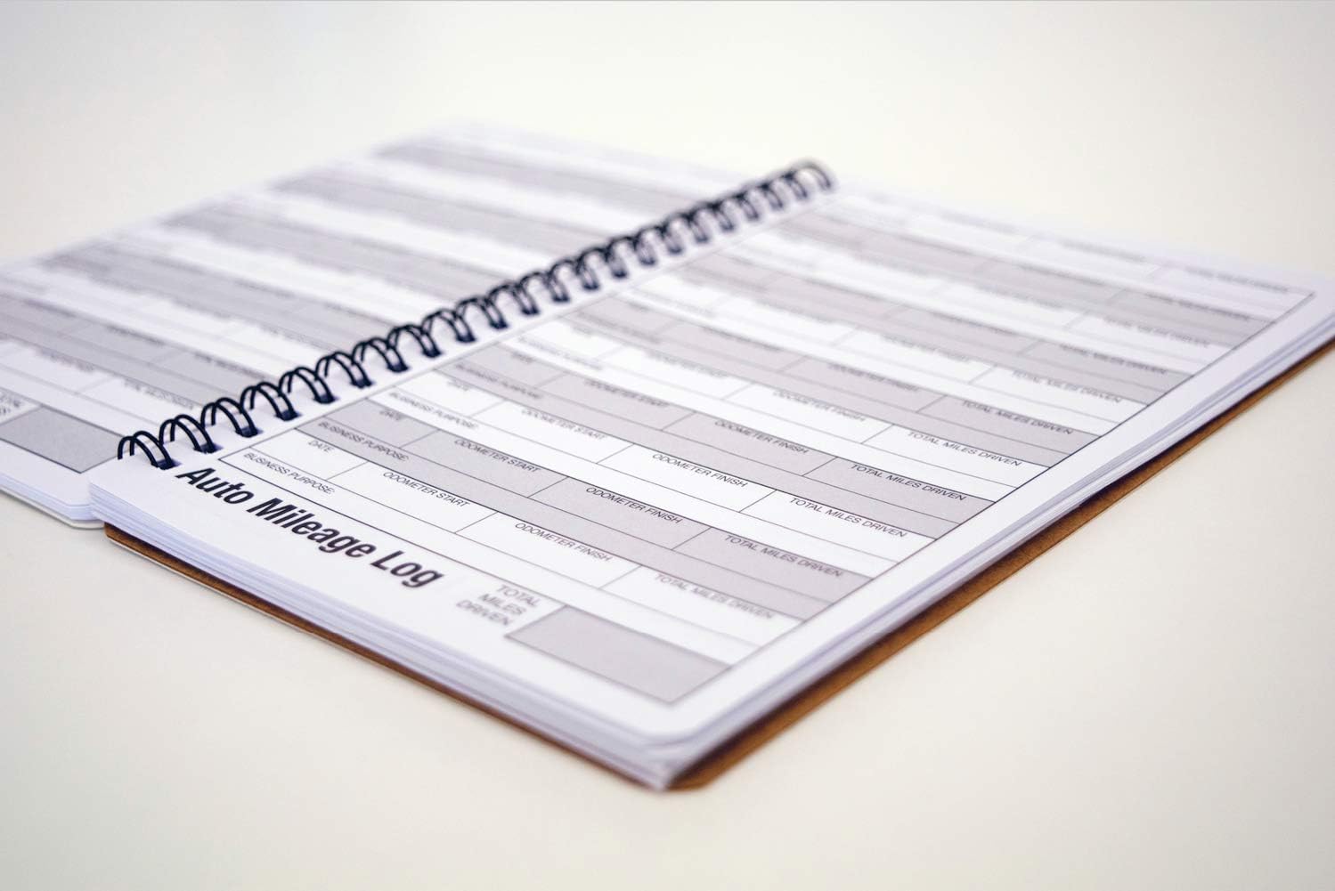 Portage Auto Mileage Log and Expense Notebook - Durable 5” x 8” Journal, Space for Over 400 Rides, Great for Tracking Mileage for Business Driving or Rideshare Apps : Office Products