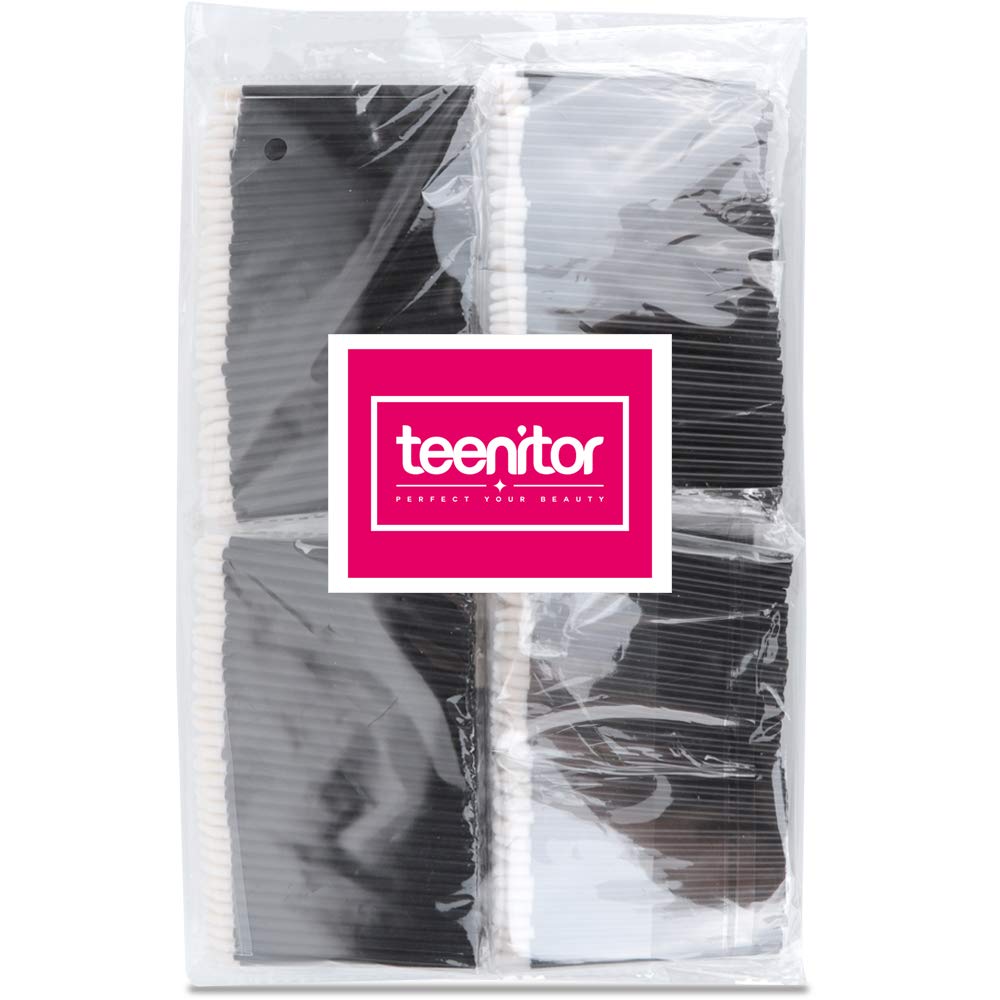 Teenitor 600 Pcs Disposable Lip Wands Applicator Lint Free Makeup Lipstick Lip Gloss Testers: Beauty