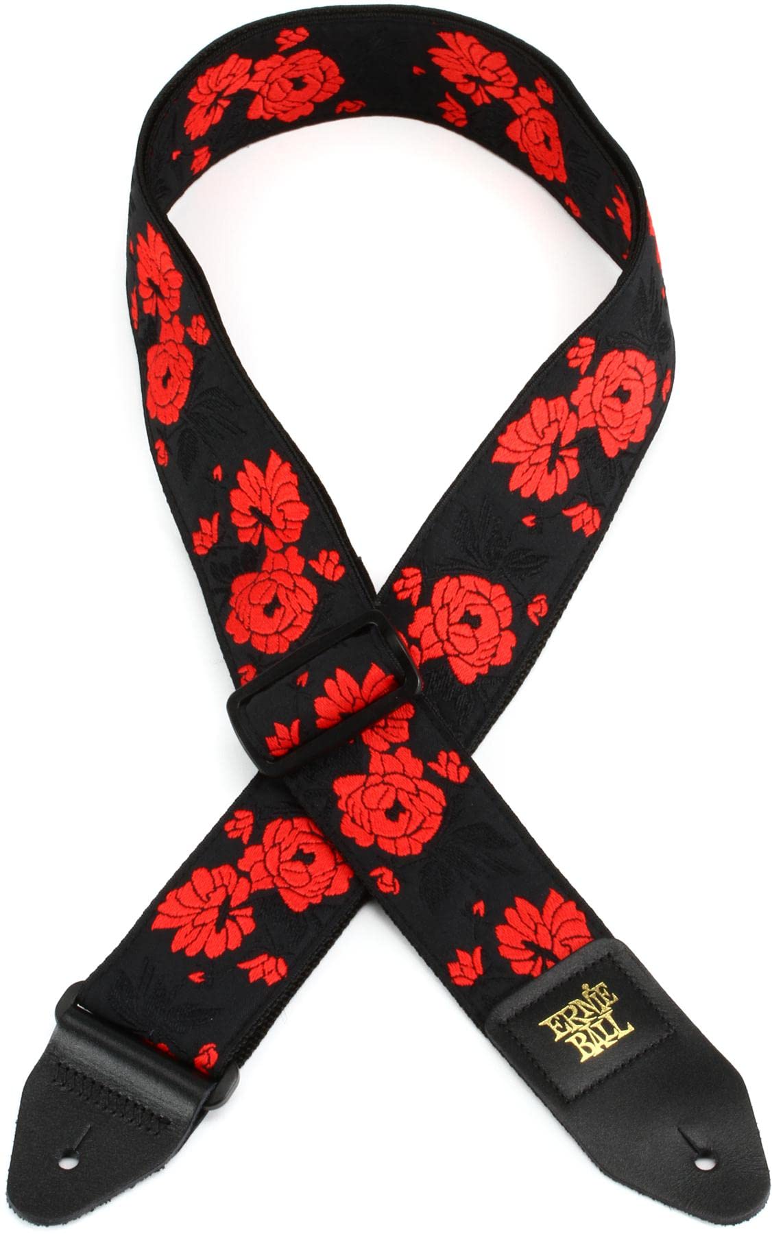 Ernie Ball Tango Rose Jacquard Guitar Strap