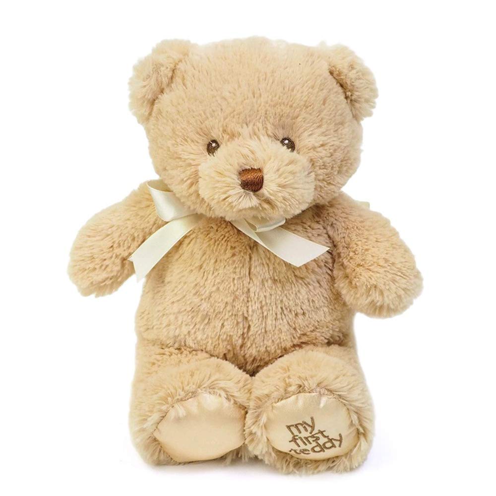 Baby GUND My 1st Teddy Bear Stuffed Animal Plush, Tan 15": Toys & Games