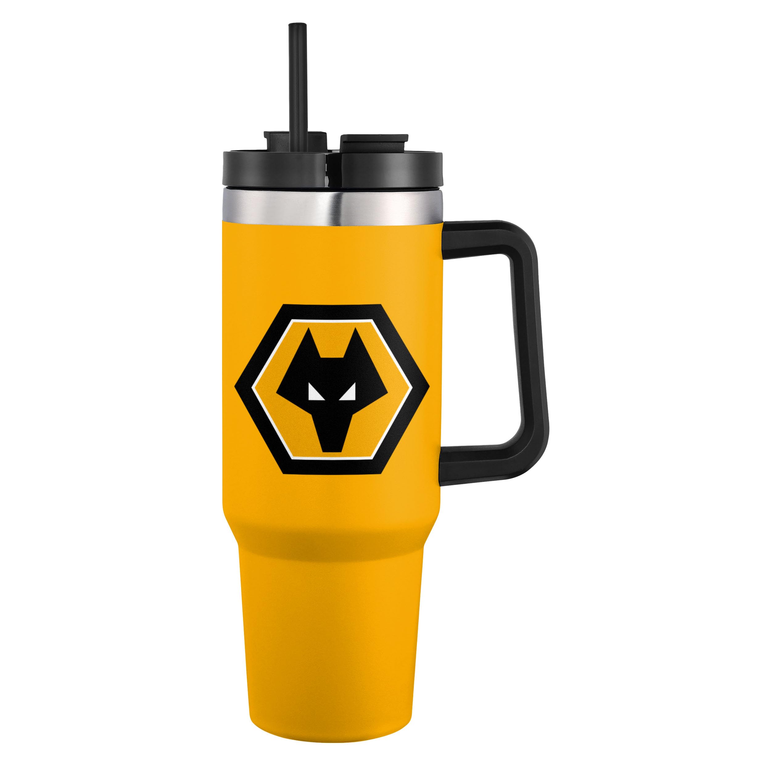 FOCO Officially Licensed Wolverhampton Wanderers FC Team Colour 1.1 Litre Tumbler