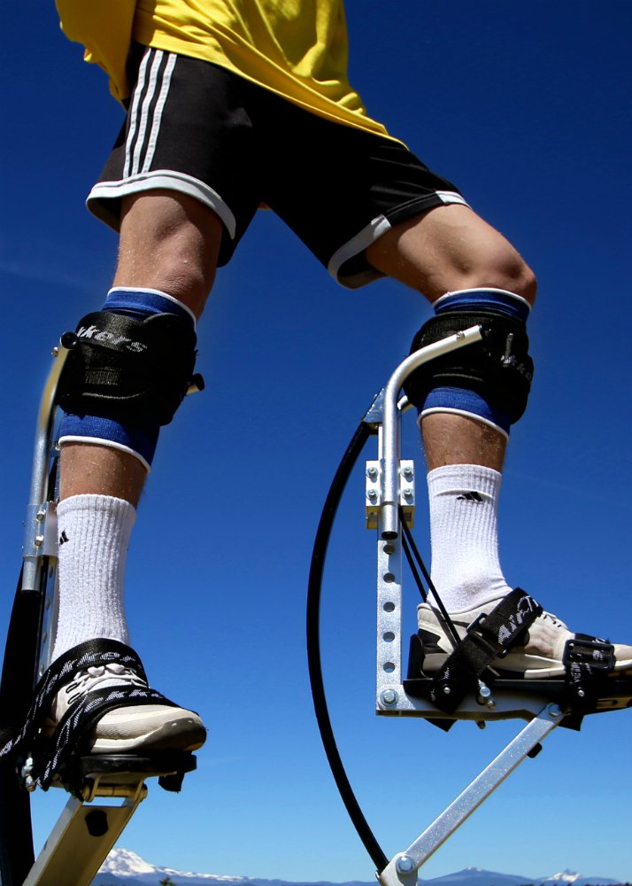 AirTrekkers Jumping Stilts, BW Extreme 1 Pair of Spring Loaded Jumping