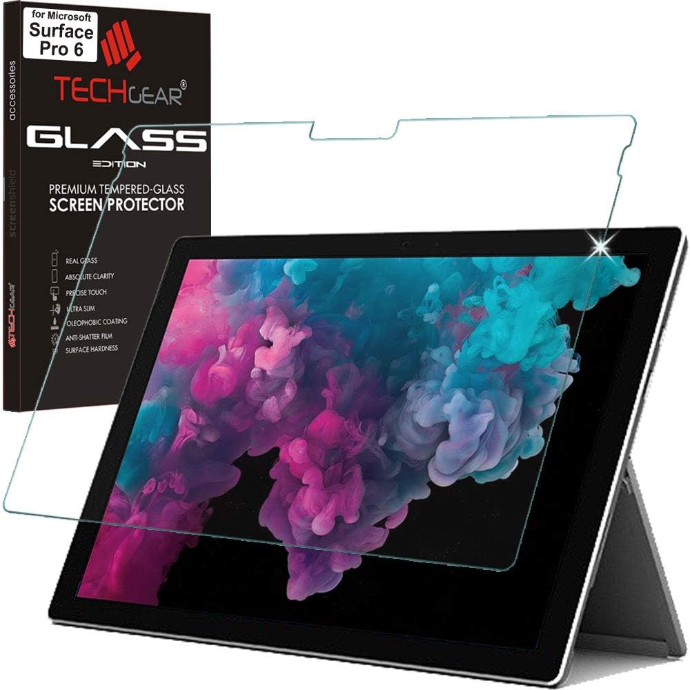 TECHGEAR Anti-Glare Screen Protector Compatible with Microsoft Surface Pro 6