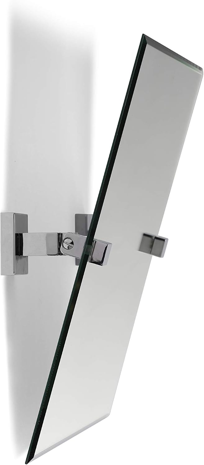 Croydex QM441041 Flexi-Fix Chester Mirror, Glass, 9 x 38 x 38 cm, 38L x 38.4W cm - Image 5
