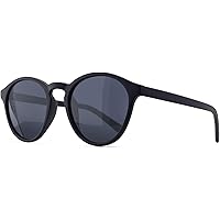SUNGAIT Gafas de Sol Redondas Clásicas Unisex Gafas de Sol Polarizadas Estilo Retro Vintage Protección UV
