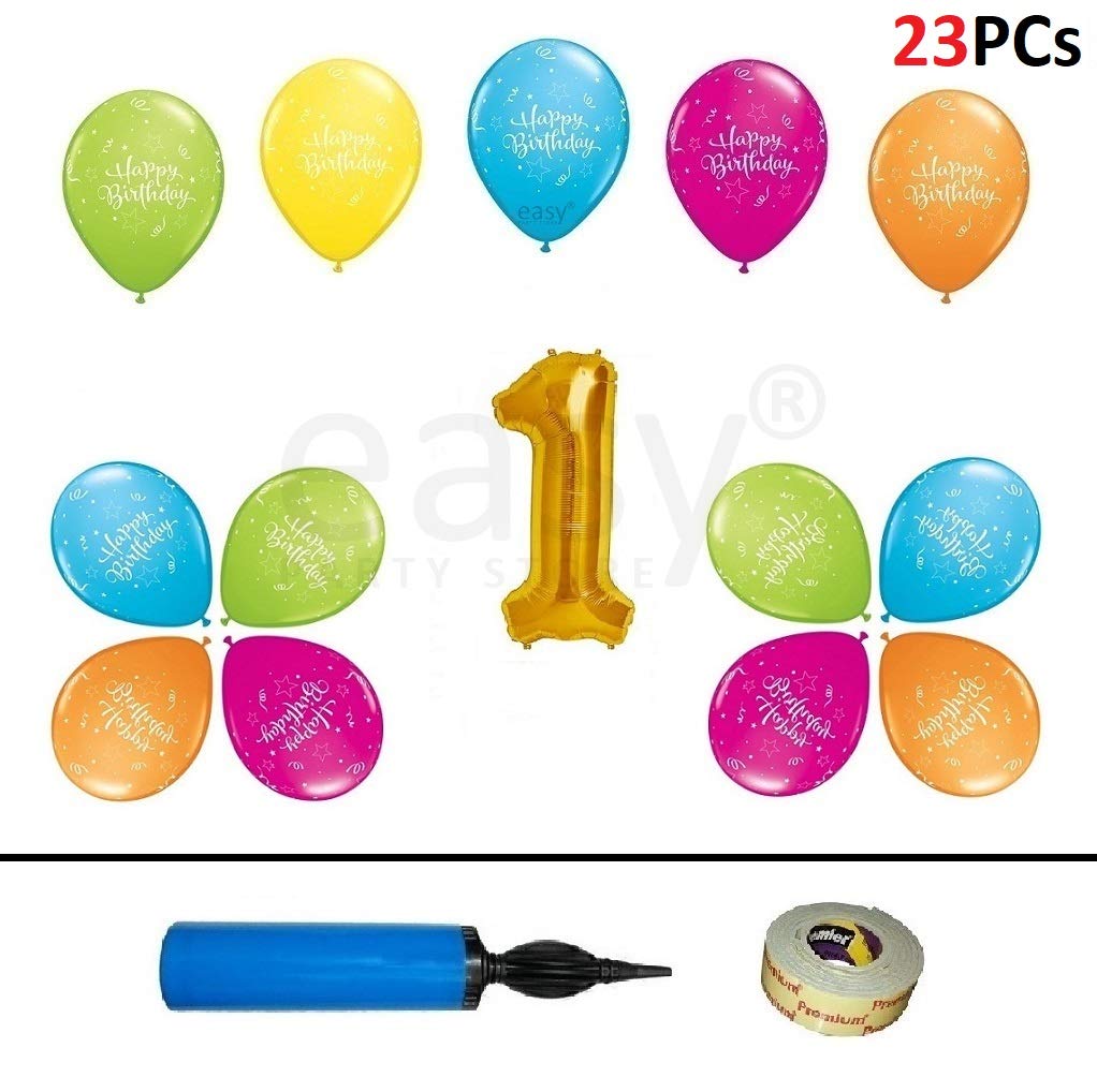 Easy Ceiling Store 1st Birthday Decoration Kit For Boys Girls