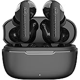 Monster N-Lite Clear Talk Wireless Earbuds Bluetooth 5.3 Headphones with CVC 8.0 Noise Reduction, IPX8 Waterproof in-Ear Stereo Earphones 60H Playtime, Bluetooth Earbuds with Fast Charging for Sport