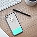 ULAK Compatible with iPhone 8 Plus Case, Slim Shockproof TPU Bumper Case with Front Frame, Durable Anti-Slip Protective Phone Cover for iPhone 8 Plus 5.5 inch, Mint Stripes Minimal