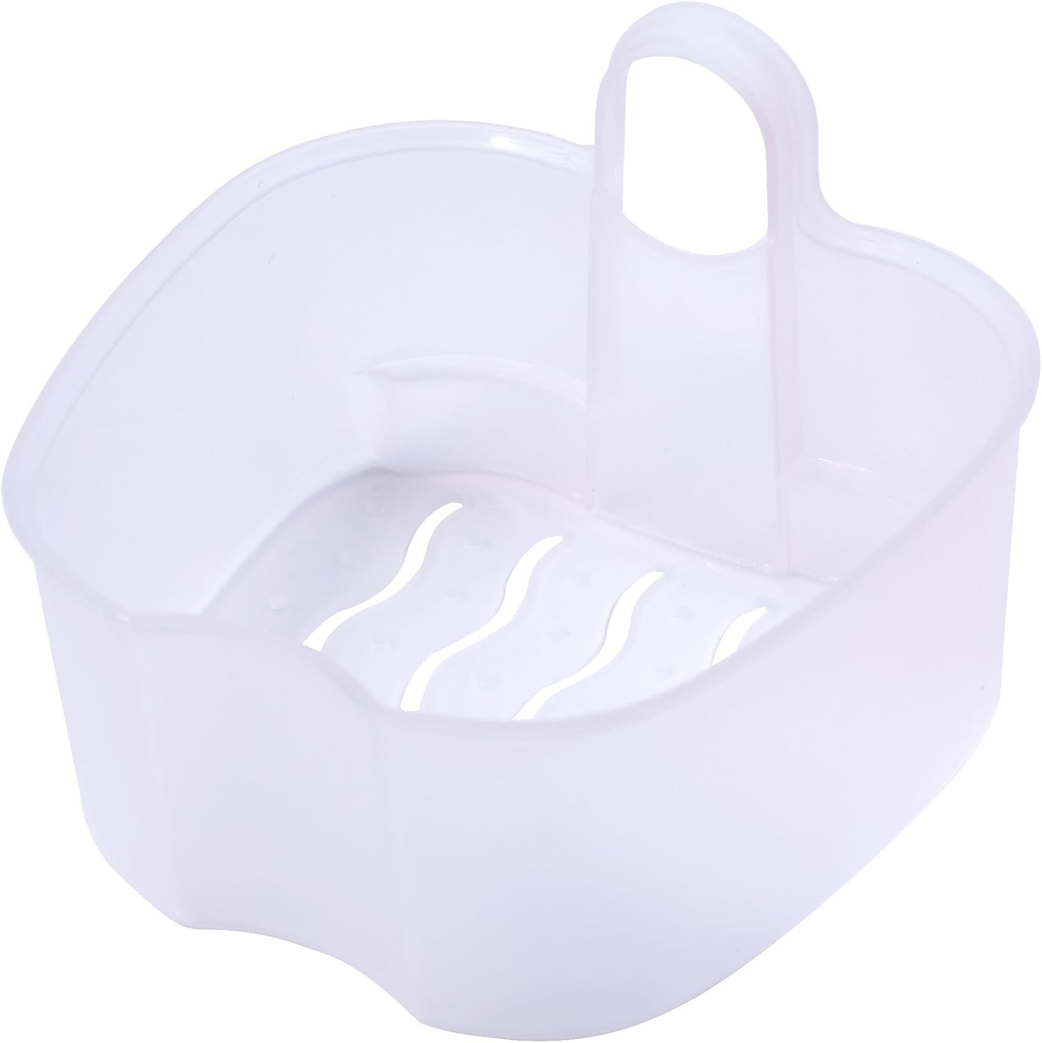Bearals Denture Box, Denture Cup, Denture Case with Brush, Denture Bath Cleaning Soaking Cup with Strainer, Mouth Guard Night Gum Retainer Container (Pink): Health & Personal Care