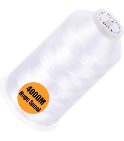 Fil De Remplissage Polyester Pour Broderie, Bobine Pré-enroulée 5000m (origine Chine)