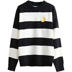 Packitcute Striped Knitted Sweater 