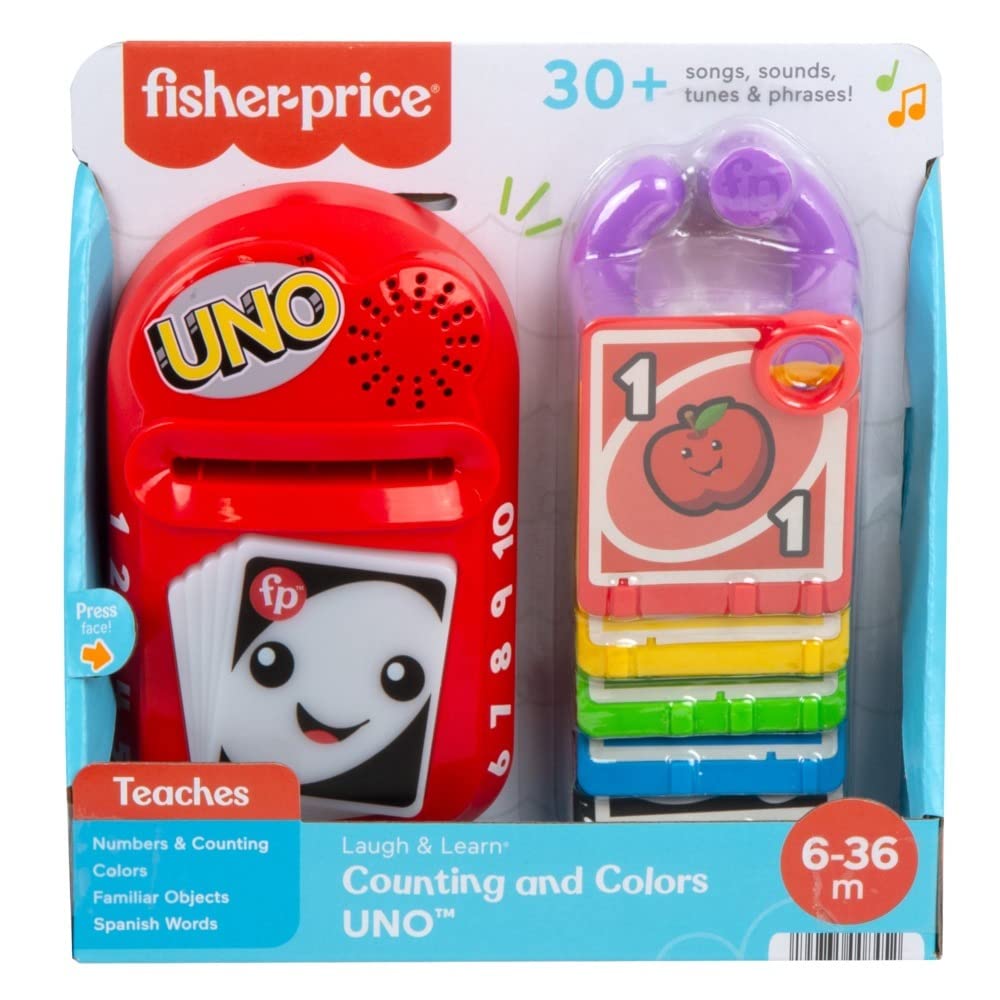 Fisher-Price Counting and Colours UNO, Version: German, HHG91