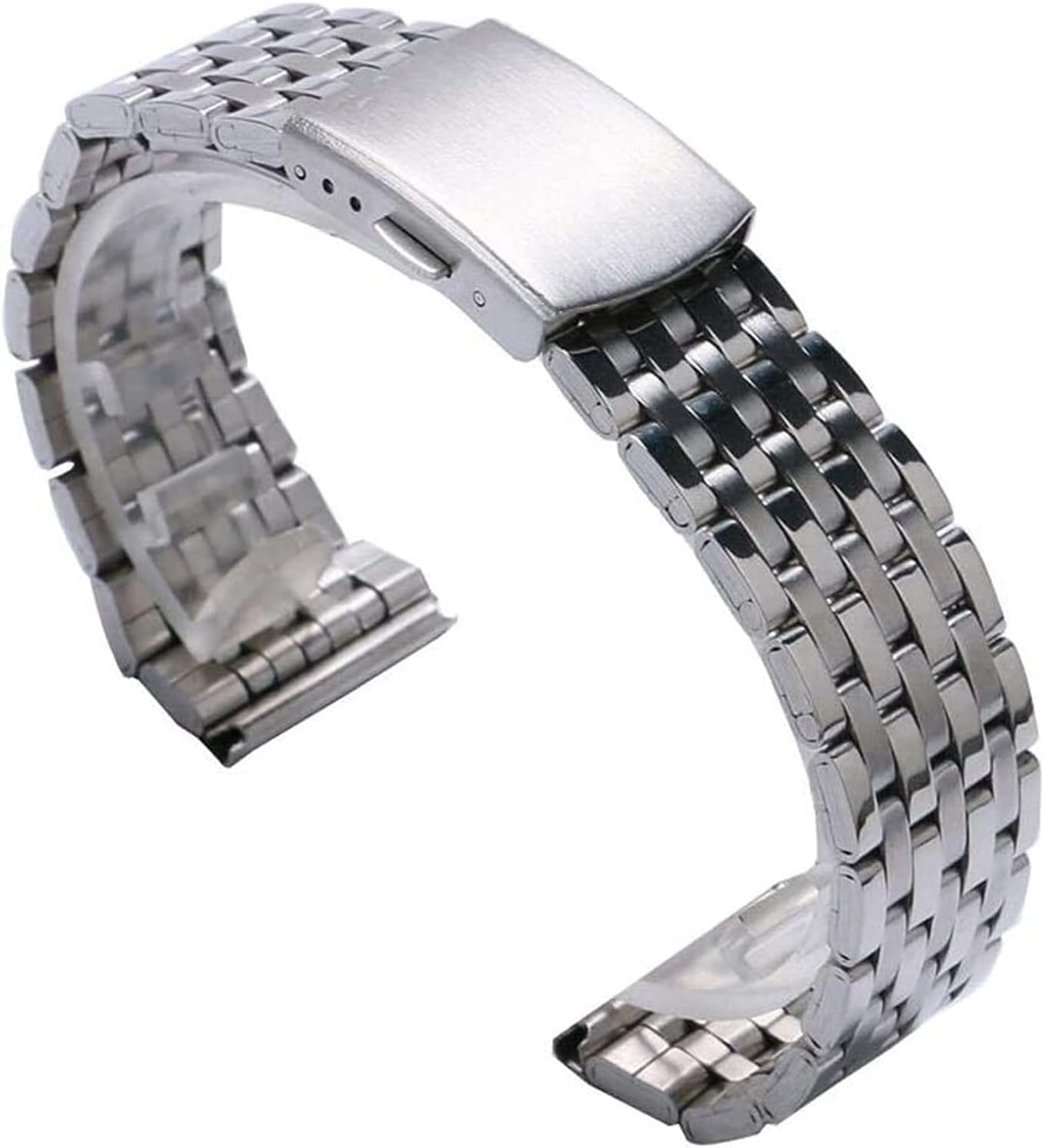 Steel watch band 18mm/20 Mm/22mm Silver Stainless Steel Watch Strap