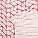 aden + anais Silky Soft Stroller Blanket, 100% Viscose Bamboo Muslin, 4 Layer Lightweight and Breathable, 27.5 X 27.5 inch, Berry Shibori - Pink