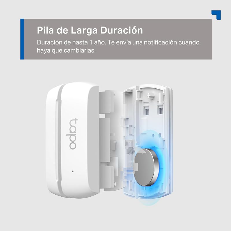 T110 - Sensor Inteligente de Contacto para Puertas y Ventanas, App