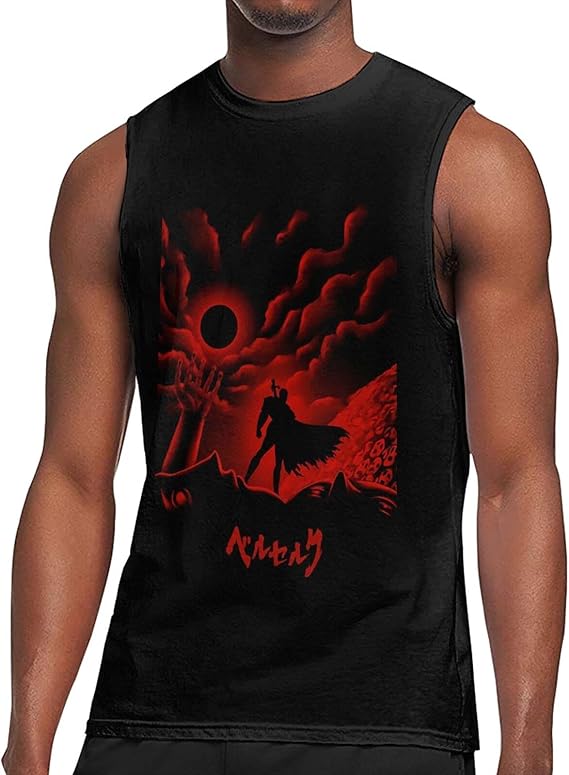 Oxmall Berserk Mens Sleeveless Muscle Shirts Workout