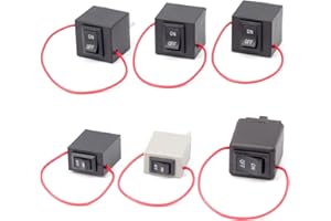 Dusledel 9038A Fuel Pump Relay Bypass Master Switch Kit with Amp Loop, Pack of 6 Relay Tester Diagnostic Scan Switch Kit