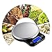 Lumsing Digital Kitchen Scale, Multifunction Stainless Steel Food Scale with LCD Display 13.2 lb 6kg 1g 0.01oz, Batteries Included