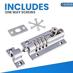 Combi-Bolt CB2000-CHR Sliding Lock Combination