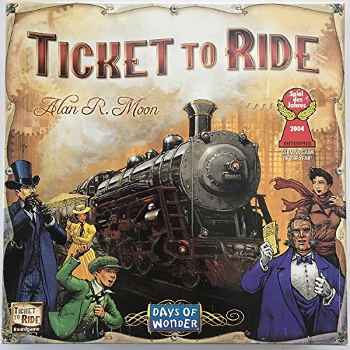 Ticket To Ride Strategy Board Game Spiel Des Jahres 2004 Award Winner