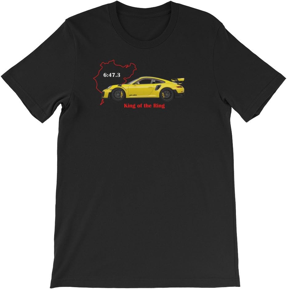 King of The Ring โ Porsche 911 991 GT2 RS Nurburgring Inspired Unisex T-Shirt
