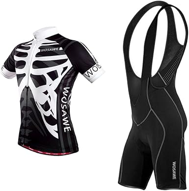 skeleton cycling shorts