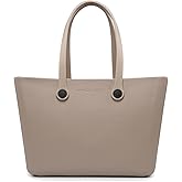 Versa Tote CARRIE Large Rubber Beach Bag Lightweight Waterproof Washable Durable Travel Tote for Boat Pool Sports Gym