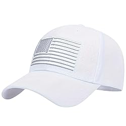 USA Flag Hat - American Flag- Embroidered - Put