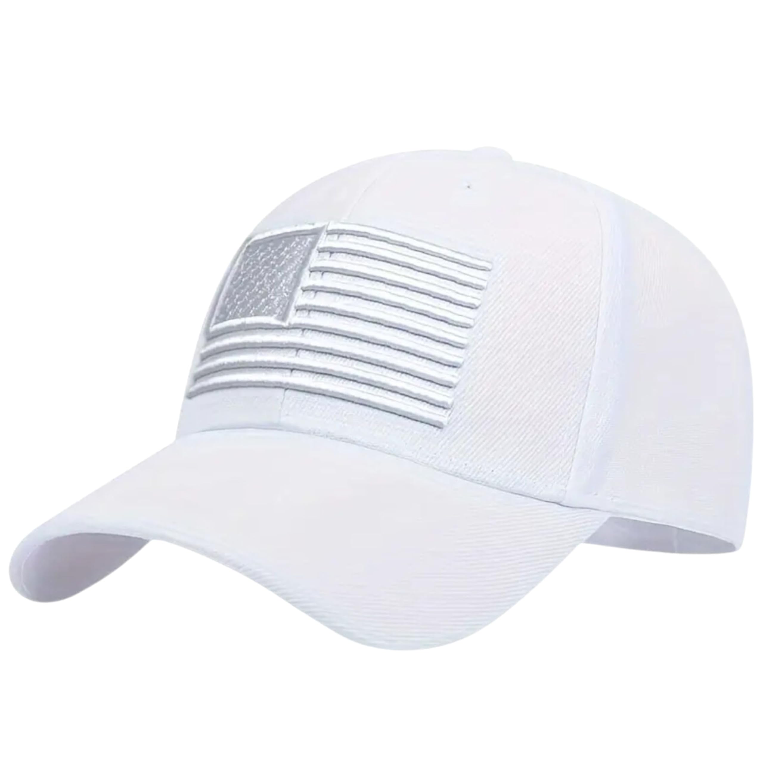 USA Flag Hat - American Flag- Embroidered - Put