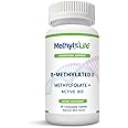Methyl-Life B-Methylated II, Pure Pharmaceutical Grade Professional Strength Active Folate and B12 (as Methylcobalamin, 3.75 mg) - 3 Months Supply. Chewables