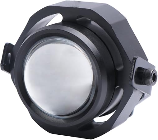 Amazon フォグランプ Led バイク 自動車 防水 汎用 後付け イエロー 黄色 スポット プロジェクター 10w 12v 24v 兼用 カットライン無し Dlsp 10w Yellow N フォグランプ 車 バイク