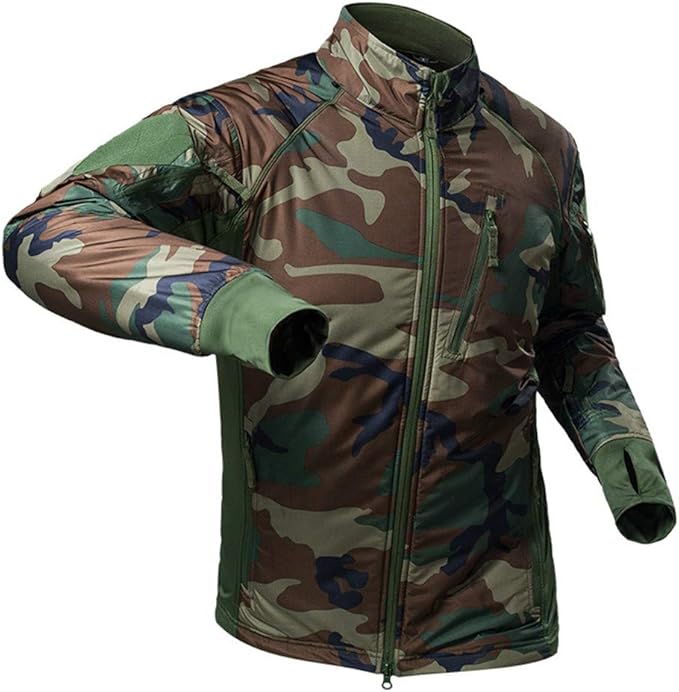 Amazon.com: Waterproof Camouflage Military Jacket Velvet Light Warm Tactical Combat 