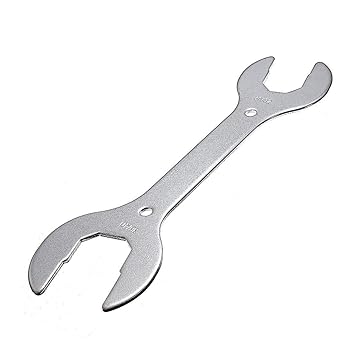 Schraubenschluessel - SODIAL(R) Motorroller Fahrrad Steuersatz Schraubenschluessel Mutternschluessel 30 32 36 40mm Multi-Head