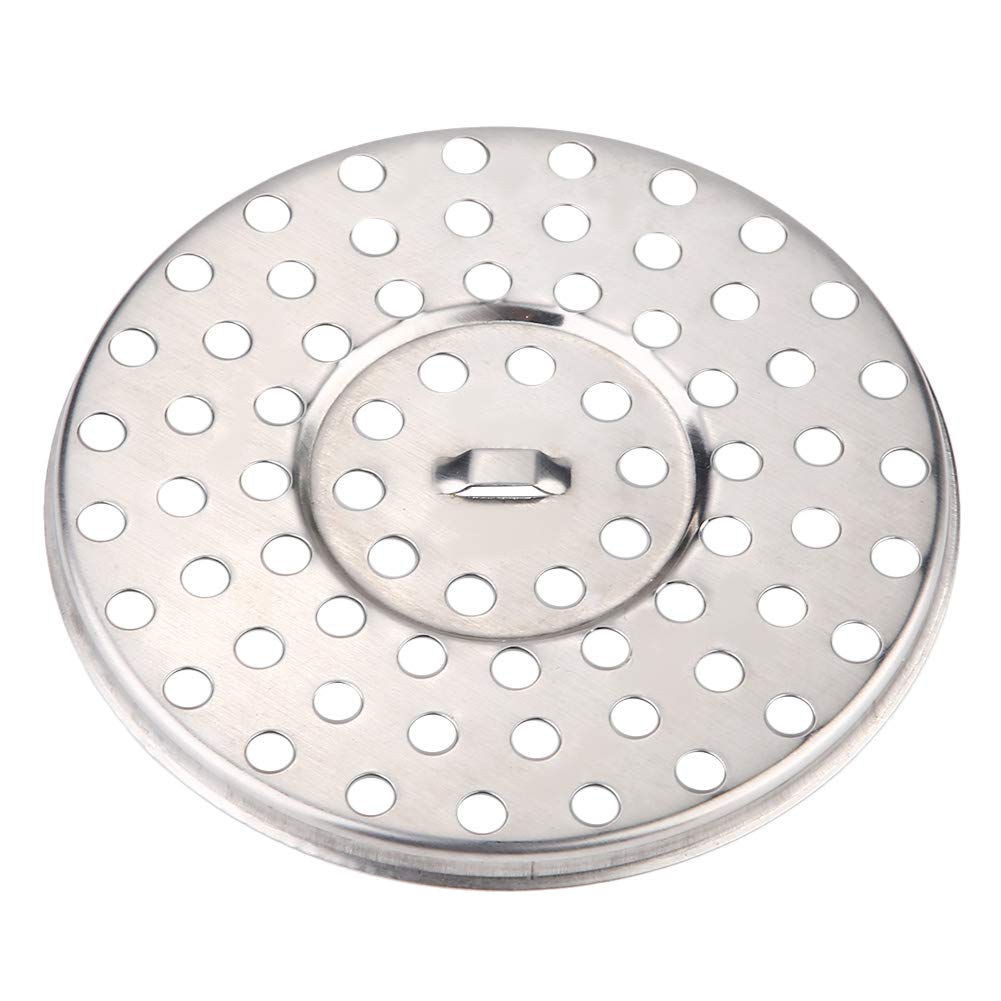 Garosa Snap-in Shower Drain Cover Replacement, Premium Stainless Steel Round Floor Drain Grate for Bathroom and Balcony, Easy Install Shower Floor Drain Cover