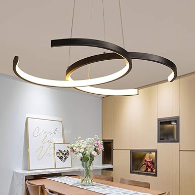 LED Pendelleuchte/Hängeleuchte Esszimmer Esstisch Wohnzimmer Lampe Mit